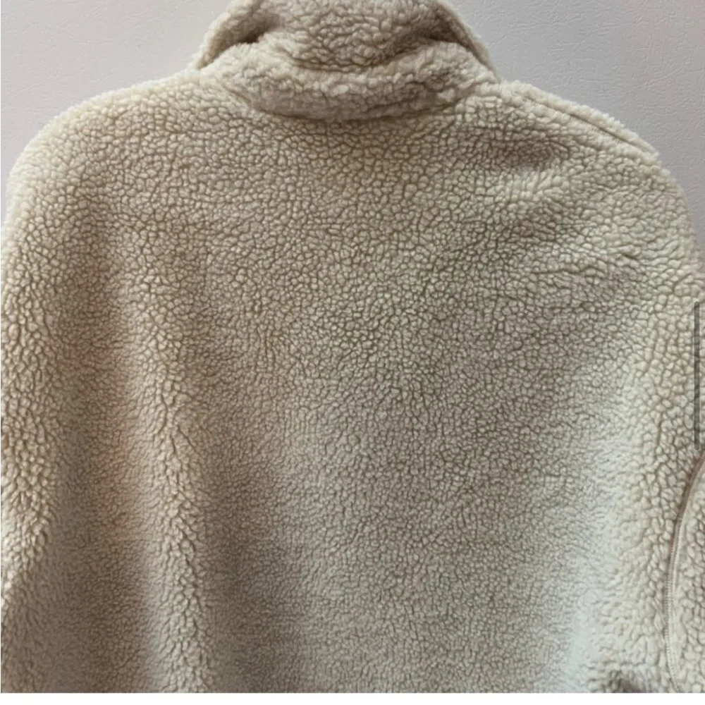 Polo Ralph Lauren Oversized Sherpa Fleece Button Up Shacket Jacket M - Picture 11 of 14